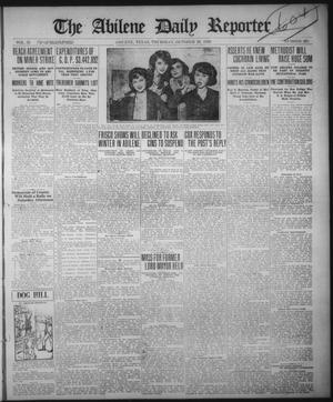 The Abilene Daily Reporter (Abilene, Tex.), Vol. 33, No. 285, Ed. 1 Thursday, October 28, 1920