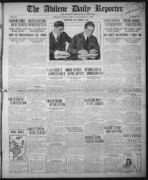 The Abilene Daily Reporter (Abilene, Tex.), Vol. 33, No. 297, Ed. 1 Friday, November 12, 1920