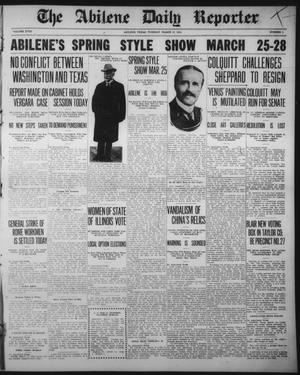 The Abilene Daily Reporter (Abilene, Tex.), Vol. 18, No. 1, Ed. 1 Tuesday, March 10, 1914