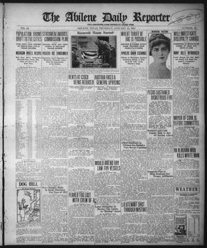 The Abilene Daily Reporter (Abilene, Tex.), Vol. 34, No. 41, Ed. 1 Thursday, January 13, 1921