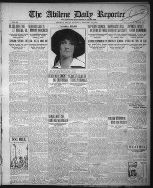 The Abilene Daily Reporter (Abilene, Tex.), Vol. 34, No. 52, Ed. 1 Tuesday, January 25, 1921