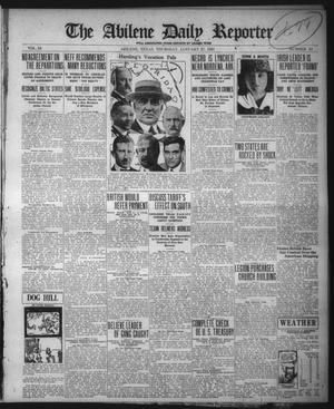 The Abilene Daily Reporter (Abilene, Tex.), Vol. 34, No. 54, Ed. 1 Thursday, January 27, 1921