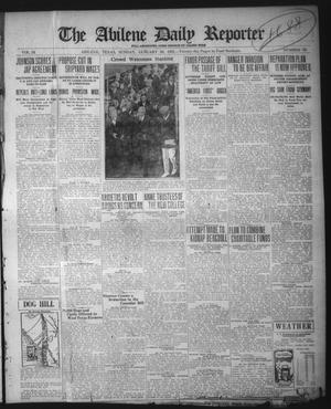 The Abilene Daily Reporter (Abilene, Tex.), Vol. 34, No. 56, Ed. 1 Sunday, January 30, 1921