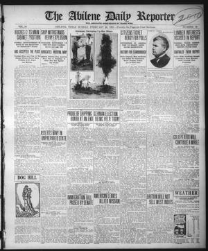 The Abilene Daily Reporter (Abilene, Tex.), Vol. 34, No. 79, Ed. 1 Sunday, February 20, 1921