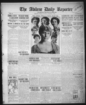 The Abilene Daily Reporter (Abilene, Tex.), Vol. 34, No. 80, Ed. 1 Tuesday, March 1, 1921