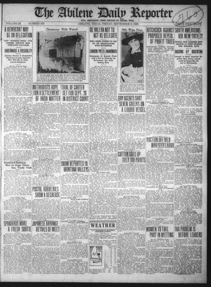 The Abilene Daily Reporter (Abilene, Tex.), Vol. 34, No. 219, Ed. 1 Friday, September 9, 1921