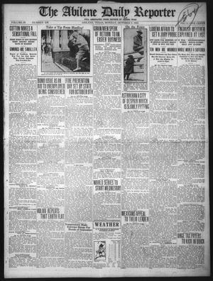 Primary view of object titled 'The Abilene Daily Reporter (Abilene, Tex.), Vol. 34, No. 238, Ed. 1 Monday, October 3, 1921'.