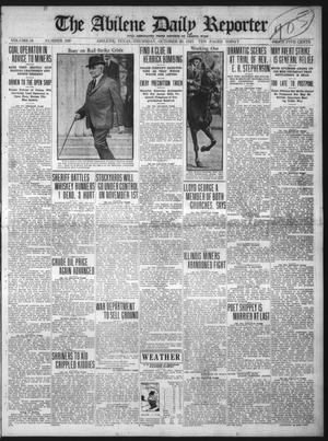 The Abilene Daily Reporter (Abilene, Tex.), Vol. 34, No. 249, Ed. 1 Thursday, October 20, 1921