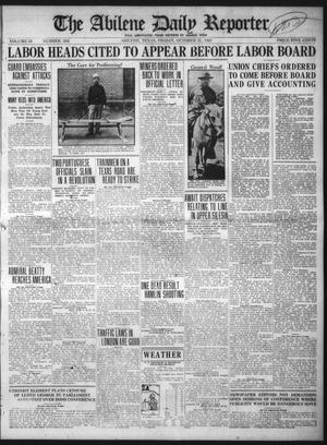 The Abilene Daily Reporter (Abilene, Tex.), Vol. 34, No. 250, Ed. 1 Friday, October 21, 1921