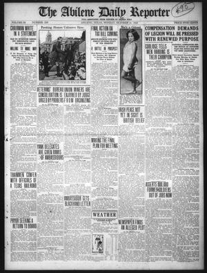 The Abilene Daily Reporter (Abilene, Tex.), Vol. 34, No. 256, Ed. 1 Monday, October 31, 1921