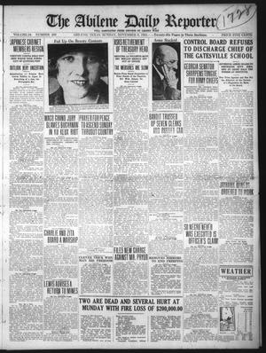The Abilene Daily Reporter (Abilene, Tex.), Vol. 34, No. 260, Ed. 1 Sunday, November 6, 1921
