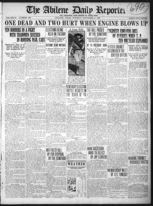 The Abilene Daily Reporter (Abilene, Tex.), Vol. 34, No. 262, Ed. 1 Tuesday, November 8, 1921