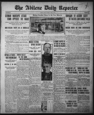 The Abilene Daily Reporter (Abilene, Tex.), Vol. 20, No. 33, Ed. 1 Tuesday, April 25, 1916
