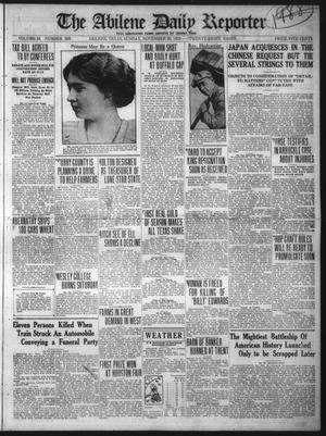 The Abilene Daily Reporter (Abilene, Tex.), Vol. 34, No. 269, Ed. 1 Sunday, November 20, 1921