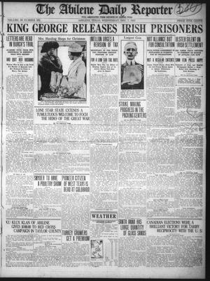 The Abilene Daily Reporter (Abilene, Tex.), Vol. 34, No. 282, Ed. 1 Wednesday, December 7, 1921