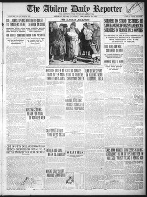 The Abilene Daily Reporter (Abilene, Tex.), Vol. 34, No. 285, Ed. 1 Tuesday, December 20, 1921
