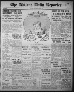 The Abilene Daily Reporter (Abilene, Tex.), Vol. 20, No. 67, Ed. 1 Friday, June 2, 1916