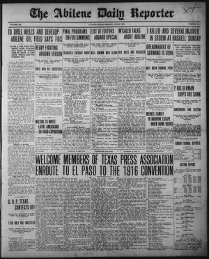 The Abilene Daily Reporter (Abilene, Tex.), Vol. 20, No. 69, Ed. 1 Monday, June 5, 1916
