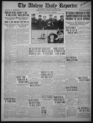 The Abilene Daily Reporter (Abilene, Tex.), Vol. 34, No. 303, Ed. 1 Monday, January 9, 1922