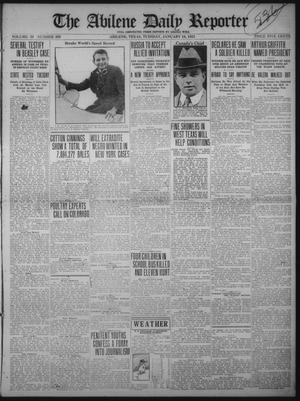 The Abilene Daily Reporter (Abilene, Tex.), Vol. 34, No. 303, Ed. 1 Tuesday, January 10, 1922