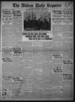 The Abilene Daily Reporter (Abilene, Tex.), Vol. 34, No. 305, Ed. 1 Wednesday, January 18, 1922
