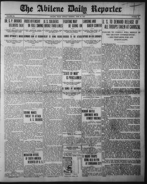 The Abilene Daily Reporter (Abilene, Tex.), Vol. 20, No. 85, Ed. 1 Sunday, June 25, 1916