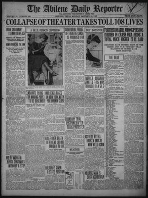 The Abilene Daily Reporter (Abilene, Tex.), Vol. 34, No. 306, Ed. 1 Monday, January 30, 1922