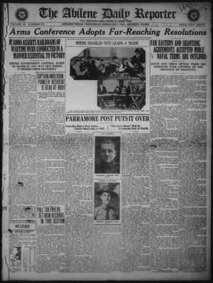 The Abilene Daily Reporter (Abilene, Tex.), Vol. 34, No. 312, Ed. 1 Wednesday, February 1, 1922