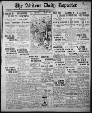 The Abilene Daily Reporter (Abilene, Tex.), Vol. 20, No. 100, Ed. 1 Wednesday, July 12, 1916