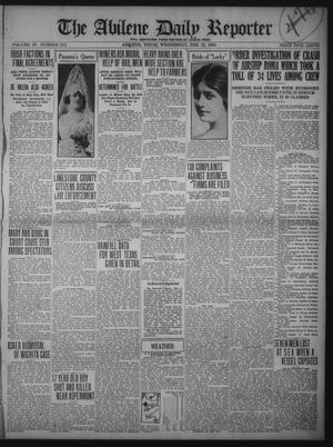 The Abilene Daily Reporter (Abilene, Tex.), Vol. 34, No. 312, Ed. 1 Wednesday, February 22, 1922