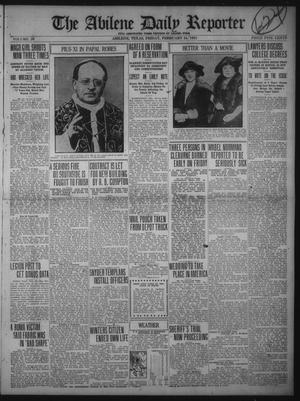 The Abilene Daily Reporter (Abilene, Tex.), Vol. 34, Ed. 1 Friday, February 24, 1922