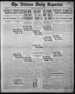 The Abilene Daily Reporter (Abilene, Tex.), Vol. 20, No. 107, Ed. 1 Wednesday, July 19, 1916