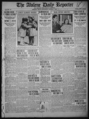 The Abilene Daily Reporter (Abilene, Tex.), Vol. 34, Ed. 1 Wednesday, March 1, 1922
