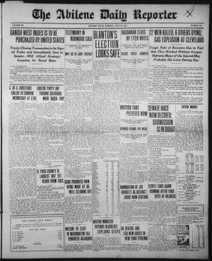 The Abilene Daily Reporter (Abilene, Tex.), Vol. 20, No. 110, Ed. 1 Tuesday, July 25, 1916