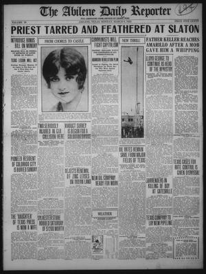 Primary view of object titled 'The Abilene Daily Reporter (Abilene, Tex.), Vol. 34, Ed. 1 Monday, March 6, 1922'.