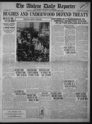 The Abilene Daily Reporter (Abilene, Tex.), Vol. 34, Ed. 1 Sunday, March 12, 1922