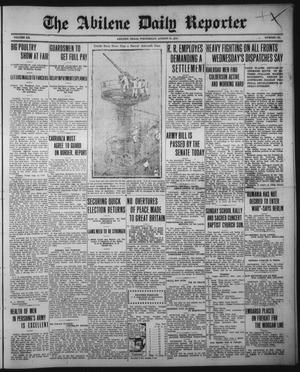 The Abilene Daily Reporter (Abilene, Tex.), Vol. 20, No. 135, Ed. 1 Wednesday, August 23, 1916
