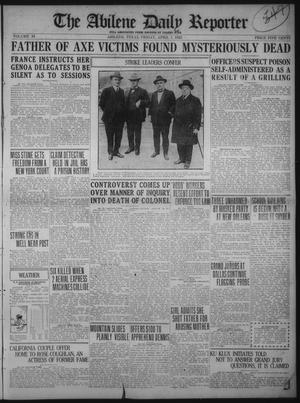 The Abilene Daily Reporter (Abilene, Tex.), Vol. 34, Ed. 1 Friday, April 7, 1922