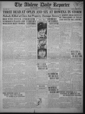 The Abilene Daily Reporter (Abilene, Tex.), Vol. 34, Ed. 1 Sunday, April 9, 1922