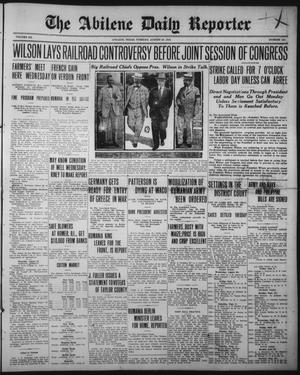 The Abilene Daily Reporter (Abilene, Tex.), Vol. 20, No. 140, Ed. 1 Tuesday, August 29, 1916