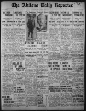 The Abilene Daily Reporter (Abilene, Tex.), Vol. 20, No. 256, Ed. 1 Sunday, January 7, 1917