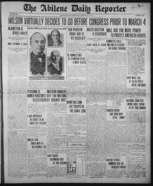 The Abilene Daily Reporter (Abilene, Tex.), Vol. 20, No. 295, Ed. 1 Wednesday, February 21, 1917