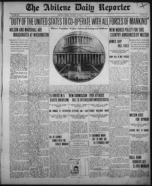The Abilene Daily Reporter (Abilene, Tex.), Vol. 20, No. 305, Ed. 1 Monday, March 5, 1917