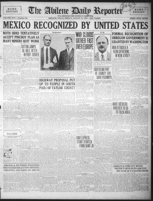 The Abilene Daily Reporter (Abilene, Tex.), Vol. 25, No. 101, Ed. 1 Friday, August 31, 1923