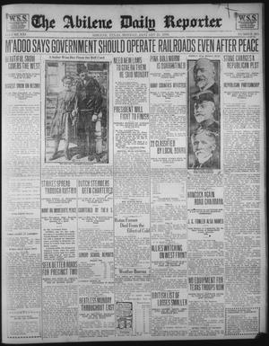 The Abilene Daily Reporter (Abilene, Tex.), Vol. 21, No. 265, Ed. 1 Monday, January 21, 1918