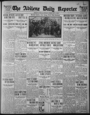 The Abilene Daily Reporter (Abilene, Tex.), Vol. 21, No. 278, Ed. 1 Monday, February 4, 1918