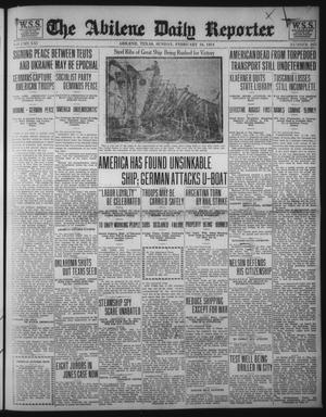 The Abilene Daily Reporter (Abilene, Tex.), Vol. 21, No. 283, Ed. 1 Sunday, February 10, 1918