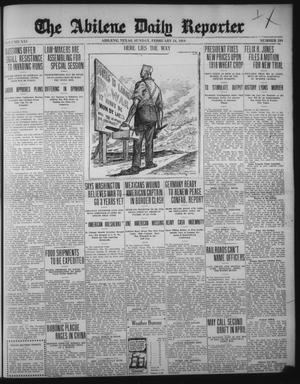 The Abilene Daily Reporter (Abilene, Tex.), Vol. 21, No. 294, Ed. 1 Sunday, February 24, 1918