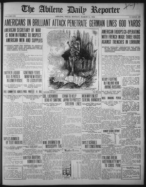 The Abilene Daily Reporter (Abilene, Tex.), Vol. 21, No. 308, Ed. 1 Monday, March 11, 1918