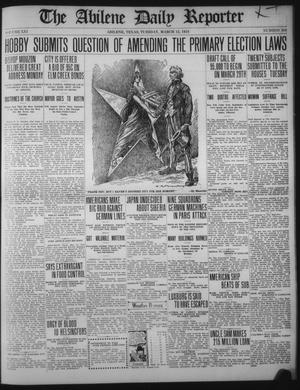 The Abilene Daily Reporter (Abilene, Tex.), Vol. 21, No. 309, Ed. 1 Tuesday, March 12, 1918